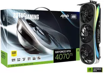 Zotac GeForce RTX 4070 Ti AMP Extreme AIRO 12GB Zotac GeForce RTX 4070 Ti AMP Extreme AIRO 12GB
