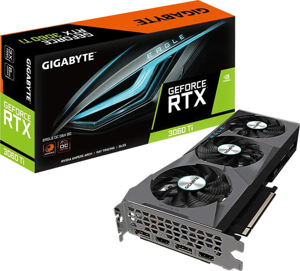 GigaByte GeForce RTX 3060 Ti EAGLE OC D6X 8G