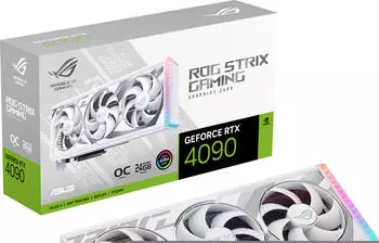 Asus GeForce RTX 4090 ROG Strix OC Edition 24GB GDDR6X White Edition