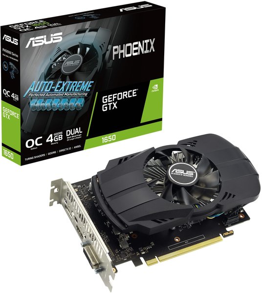 Asus GeForce GTX 1650 Phoenix EVO OC GDDR6