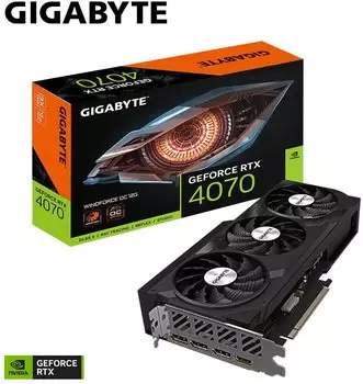 GigaByte GeForce RTX 4070 WINDFORCE OC 12G
