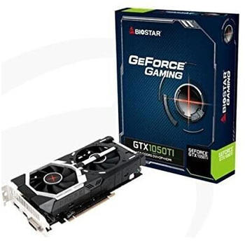 Biostar GeForce GTX 1050 Ti 4GB GDDR5 Dual