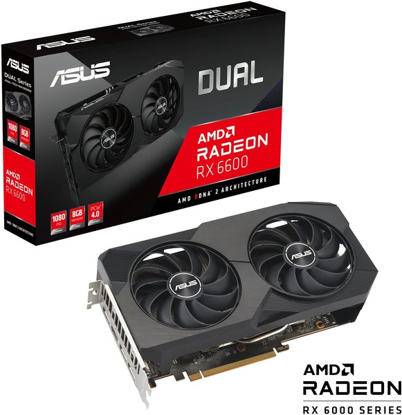 Asus Radeon RX 6600 Dual V2