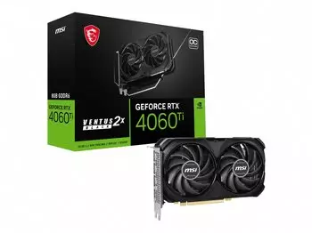 MSI GeForce RTX 4060 Ti VENTUS 2X BLACK 8G OC