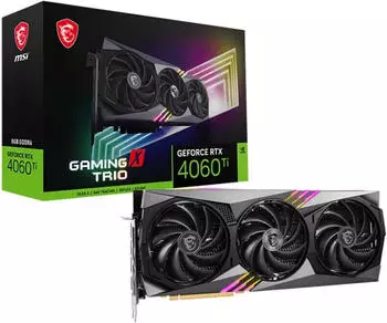 MSI GeForce RTX 4060 Ti GAMING X TRIO 8G
