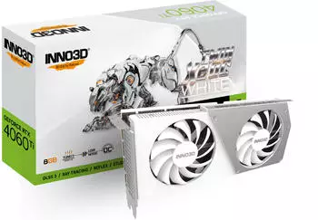 Inno3D GeForce RTX 4060 Ti 8GB TWIN X2 OC White