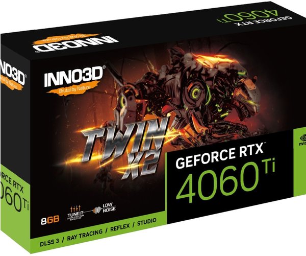 Inno3D GeForce RTX 4060 Ti 8GB TWIN X2