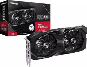ASRock Radeon RX 7600 Challenger OC