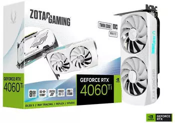 Zotac GeForce RTX 4060 Ti Twin Edge OC 8G White
