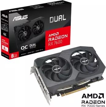Asus Radeon RX 7600 Dual OC V2