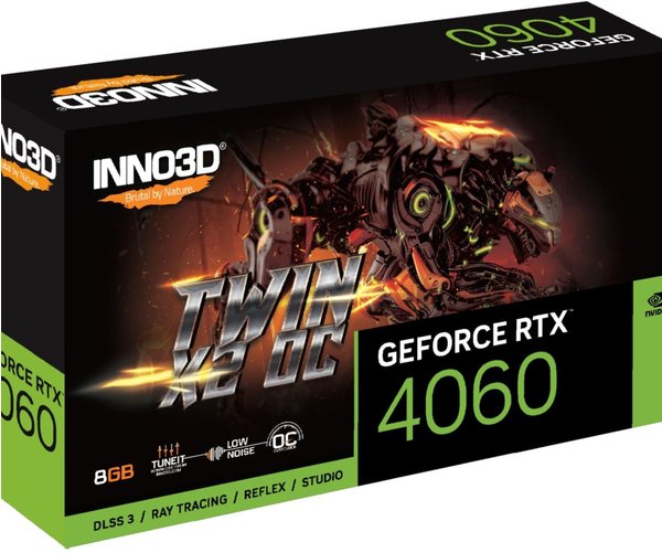 Inno3D GeForce RTX 4060 Twin X2 OC