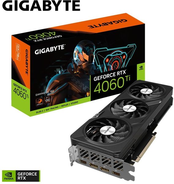 GigaByte GeForce RTX 4060 Ti GAMING OC 16G