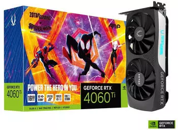 Zotac GeForce RTX 4060 Ti AMP 16G Spider-Man