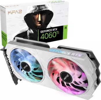 KFA&sup2; GeForce RTX 4060 Ti 8GB EX White