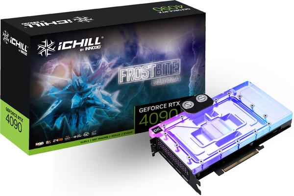 Inno3D GeForce RTX 4090 iCHILL Frostbite Ultra
