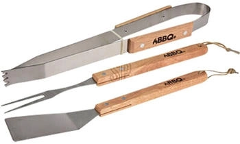 BBQ Collection Grillbesteckset mit Holzgriff
