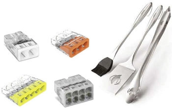 Wago PROFI-SET mit NAPOLEON Grillbesteck-Set100 (887-446)