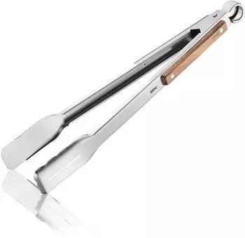 GEFU Serino Grillzange Edelstahl Walnussholzgriff 42,5cm (11820)