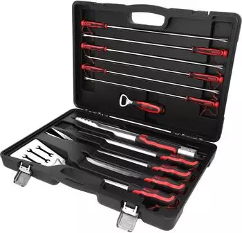 KS Tools Barbecue-Grillset 12-tlg. Edelstahl (100088)