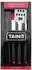 Taino Grillbesteck-Set 4-tlg. Edelstahl mit Silikonpinsel (93243)