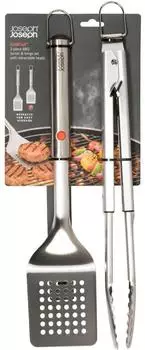 Joseph Joseph GrillOut Grillutensilien-Set, Edelstahl, 2-teilig (2000003)