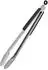 Relaxdays Grillzange Edelstahl, Holzgriff, 38cm