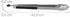 Relaxdays Grillzange Edelstahl, Holzgriff, 38cm