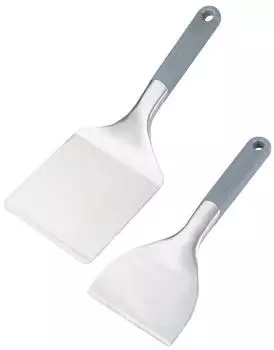 PRIMASTER Grillspachtel-Set Professional, Edelstahl mit Kunststoffgriff