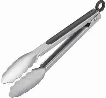Westmark Classic Spezial Midi Grillzange 27,5cm, Edelstahl, gummierter Griff (16242270)