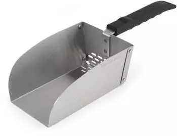 Broil King Pellet- und Holzkohleschaufel, Edelstahl (63946)