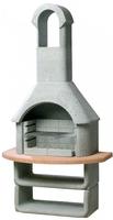 Buschbeck Grillkamin "Las Palmas" stabiler Beton-Kamin mit Grillrost, BxTxH: