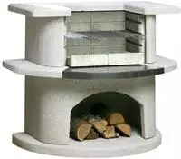 Buschbeck Holzkohlegrill "Grillbar Venedig" BxTxH: 110x65x93 cm