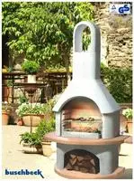Buschbeck Grillkamin "Carmen" BxTxH: 110x65x203 cm