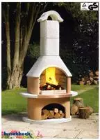 Buschbeck Grillkamin "Bologna" BxTxH: 110x65x210 cm