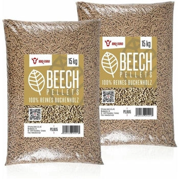 BBQ-Toro Beech Grillpellets Buchenholz 2 x 15 kg