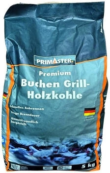PRIMASTER Holzkohle Buche 5 kg