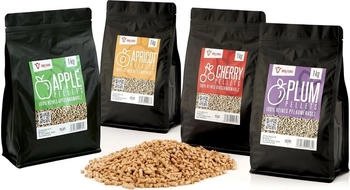 BBQ-Toro Pellets Set 100% Fruchtholz 4 Sorten à 1 kg