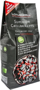 LotusGrill Superior BBQ-Briquettes 3 kg