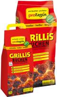 ProFagus Buchen-Grillholzkohlebriketts 'Grillis' 10 kg Schwarz, Grundpreis: &euro;