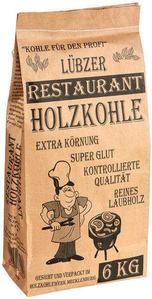 Favorit Lübzer Holzkohle 6 kg