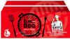 EuroBBQ Holzkohlebriketts rot 10 kg