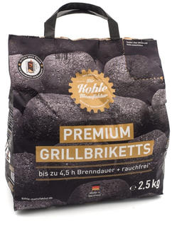 Die Kohle Manufaktur Premium Grillbriketts 2,5 kg