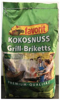 Favorit Kokos Grillbriketts 5kg Grillkohle Briketts Grillkohlebriketts Kokosnuss