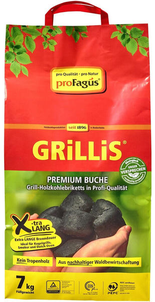 ProFagus Grillis Premium Buche 7 kg