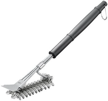 GEFU BBQ Grillbürste borstenfrei Edelstahl/Kunststoff schwarz/silber (89558)
