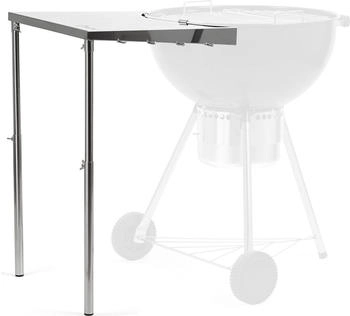 BBQ-Toro Seitentisch Edelstahl für Ø 57 cm Kugelgrill