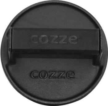 Cozze Burgerpresse mit Antihaft-Beschichtung Ø 16 x 8 cm Gusseisen schwarz