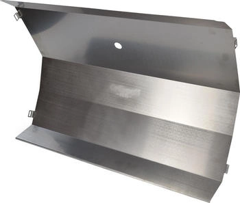 Grillrost.com Das Original Doppelwand-Hitzeschild Edelstahl für Napoleon Rogue 525 Serie