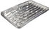 Papstar 5 Grillschalen Alu eckig 2,5 x 23 x 34 cm
