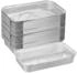 Relaxdays Aluschalen Grill 50er-Set
